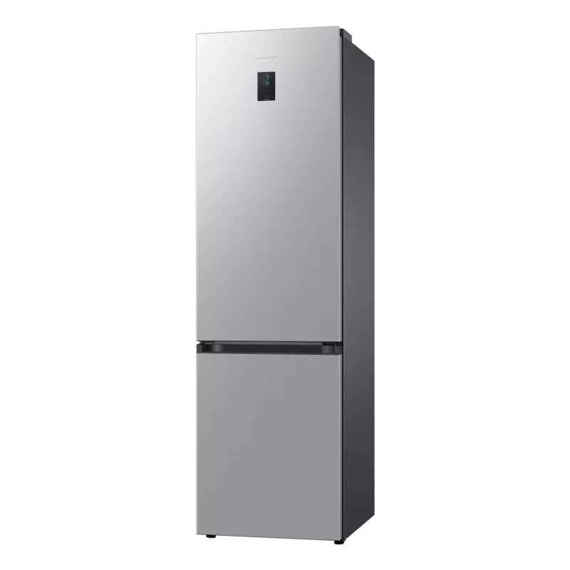 Samsung RB38C672ESA Freistehend 390 L Grau, Metallic, Silber