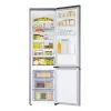 Samsung RB38C672ESA Freistehend 390 L Grau, Metallic, Silber