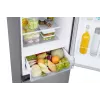 Samsung RB38C672ESA Freistehend 390 L Grau, Metallic, Silber
