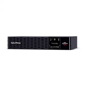 Uninterruptible Power Supply CYBERPOWER PR1000ERT2U, 1 kVA (1000 W), Line-Interactive, 10x C13-Ausgänge, Reiner Sinus, Rack/Tower 2U