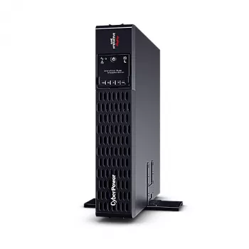 Uninterruptible Power Supply CYBERPOWER PR1000ERT2U, 1 kVA (1000 W), Line-Interactive, 10x C13-Ausgänge, Reiner Sinus, Rack/Tower 2U