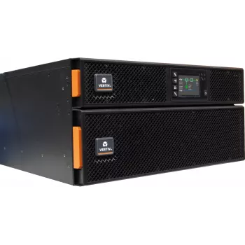 Vertiv Liebert GXT5 Doppelwandler-USV – 5000 VA/5000 W | 230 V | Mit Rackmount-Kit und Intellislot RDU101 Kommunikationskarte | GXT5-5000IRT5UXLN