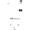 Bosch KUL22VFD0 Einbau-Unterbau-Kühl-Gefrierkombination, 93 l Kühlteil + 17 l Gefrierfach, Energieklasse D