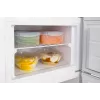 Freistehender Kühlschrank AMICA FD2015.4X(E) Silber, 200 L, Gefrierfach oben, LED, wechselbare Türanschläge