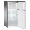Freistehender Kühlschrank AMICA FD2015.4X(E) Silber, 200 L, Gefrierfach oben, LED, wechselbare Türanschläge