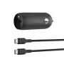 Belkin BoostCharge 30 W USB-C Kfz-Ladegerät mit Kabel, schwarz