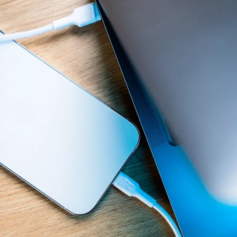 Green Cell PowerStream KABGC07W USB-C-auf-Lightning-Kabel, MFi, Power Delivery, 1 m, 29 W, weiß