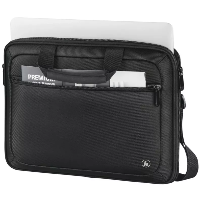 Hama Nice (Nizza) 14,1" (35,8 cm) Notebooktasche, Polyester, Schultergurt, schwarz