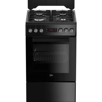 Beko FSE52321DBD Herd Freistehender Herd Elektro Gas Schwarz