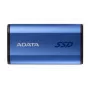 ADATA SE880 500 GB externe SSD, USB-C 3.2 Gen 2x2 (20 Gbit/s), bis zu 2000 MB/s, blau