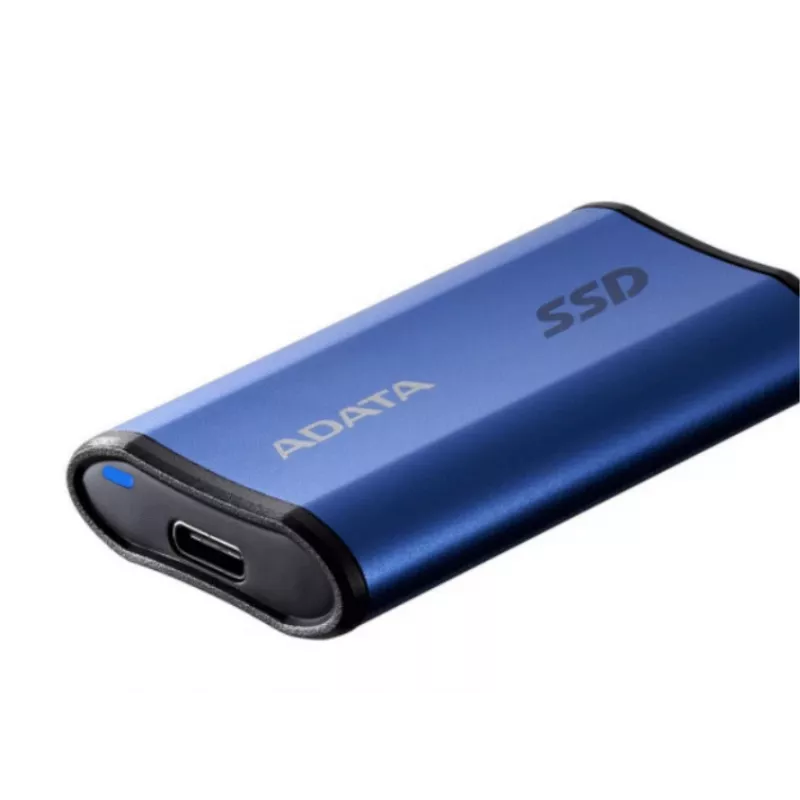 ADATA SE880 500 GB externe SSD, USB-C 3.2 Gen 2x2 (20 Gbit/s), bis zu 2000 MB/s, blau