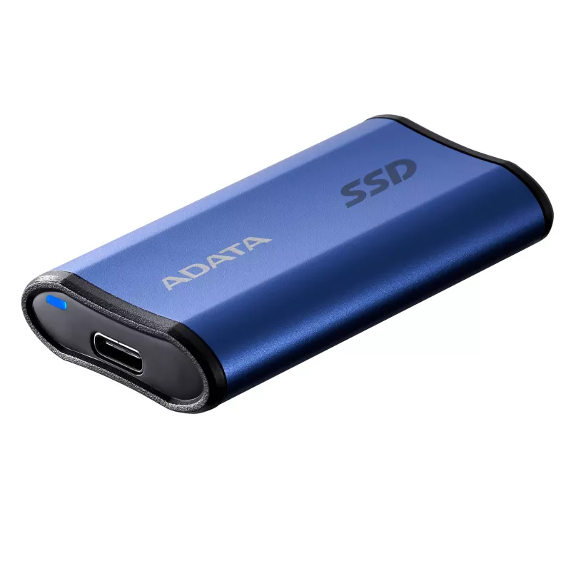 ADATA SE880 1 TB externe SSD, USB-C 3.2 Gen 2x2 (20 Gbit/s), bis zu 2000 MB/s, blau