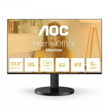 AOC 24B3HA2 Computer Monitor 60,5 cm (23,8 Zoll) 1920 x 1080 Pixel Full HD LED Schwarz