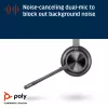HP Poly Voyager 4320 USB-C Headset +BT700 Dongle, Kabellos, Büro/Callcenter, Headset, Schwarz