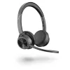 HP Poly Voyager 4320 USB-C Headset +BT700 Dongle, Kabellos, Büro/Callcenter, Headset, Schwarz