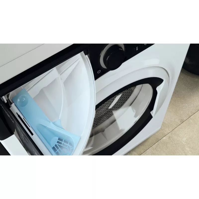 Whirlpool WRBSS 6249 S EU freistehende schmale Frontlader-Waschmaschine 6 kg 1200 U/min, Energieklasse C, Weiß