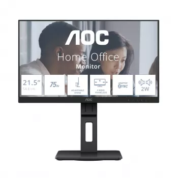 AOC E2 22E2UMF Computer Monitor 54,6 cm (21,5 Zoll) 1920 x 1080 Pixel Full HD LED Schwarz