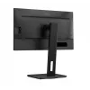 AOC 22E2UMF 21,5 Zoll (54,6 cm) VA-Monitor, 1920 x 1080 Full HD, 75 Hz, 4 ms, HDMI, DisplayPort, VGA, USB-Hub, Lautsprecher, Pivot, höhenverstellbar, Schwarz
