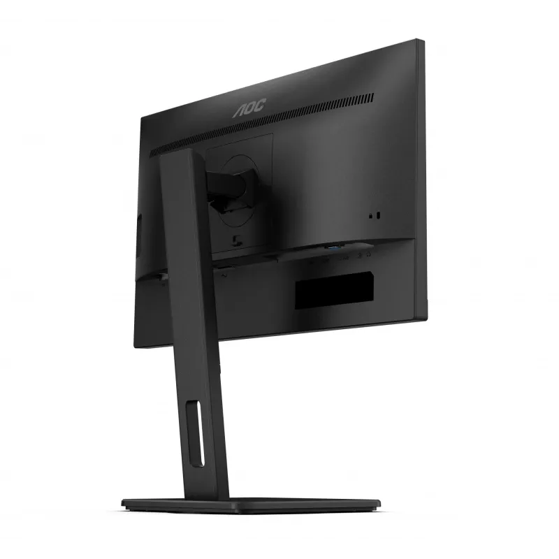 AOC 22E2UMF 21,5 Zoll (54,6 cm) VA-Monitor, 1920 x 1080 Full HD, 75 Hz, 4 ms, HDMI, DisplayPort, VGA, USB-Hub, Lautsprecher, Pivot, höhenverstellbar, Schwarz