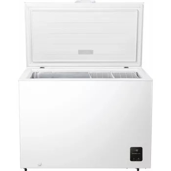 Gefriertruhe Gorenje FH30EAW — 297 L netto, Energieklasse E, freistehend, Display, weiß