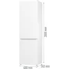 Gorenje Kombinierter Kühl-/Gefrierschrank NRK6202EW4 BK070B, 331 L, No Frost (Kühlschrank), SN-N, 9 kg/24h, E, Weiß