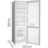 Gorenje HZS28862 RK4182PS4 RL_PRIL, 269 L, N-ST, 39 dB, 3.2 kg/24h, E, Grau