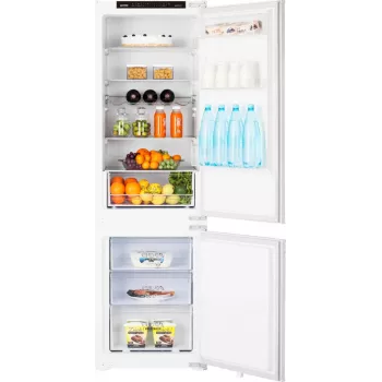 Gorenje Kombi-Kühl-/Gefrierschrank NRKI418EP1 BE, 246 L, No Frost (Kühlschrank), N-ST, 3 kg/24h, E, Weiß