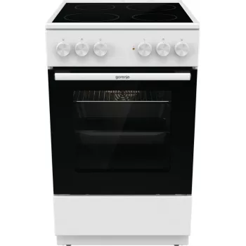 Gorenje GEC5A41WG Freistehender Herd Elektro-Glaskeramik-Kochfeld Weiß