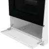 Gorenje GEC5A41WG Freistehender Herd Elektro-Glaskeramik-Kochfeld Weiß