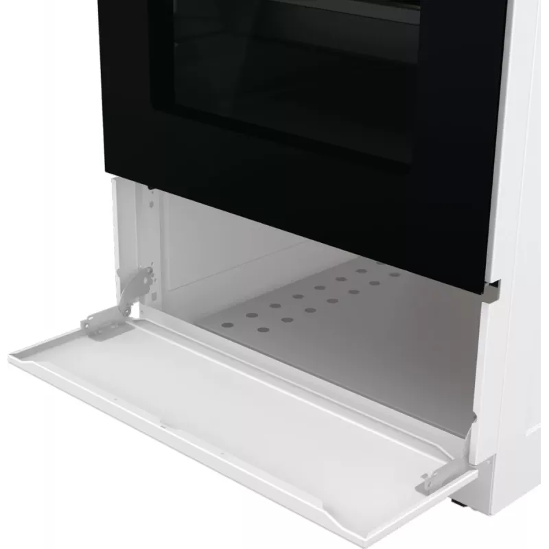 Gorenje GEC5A41WG Freistehender Herd Elektro-Glaskeramik-Kochfeld Weiß