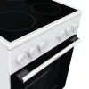 Gorenje GEC5A41WG Freistehender Herd Elektro-Glaskeramik-Kochfeld Weiß