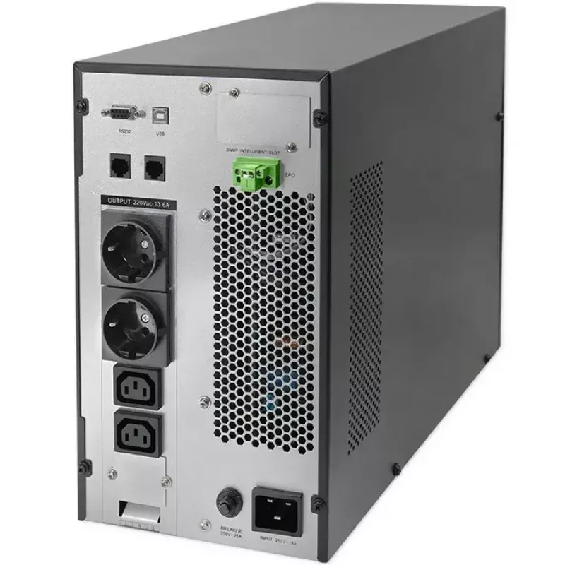 Unterbrechungsfreie Stromversorgung QOLTEC 52282 3kVA Line-Interactive mit LCD-Display