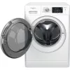 Whirlpool FFWDD 1076258 SV EE Waschtrockner Freistehend Frontlader Weiß