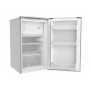 Combi fridge Candy Comfort COT1S45ESH, freistehend, 106 L gesamt (91 L Kühlschrank, 15 L Gefrierfach), Klasse E, Silber