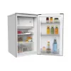 Combi fridge Candy Comfort COT1S45ESH, freistehend, 106 L gesamt (91 L Kühlschrank, 15 L Gefrierfach), Klasse E, Silber