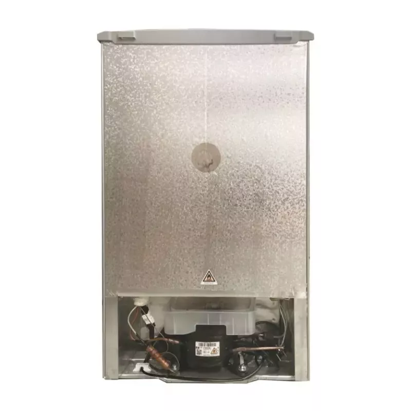 Combi fridge Candy Comfort COT1S45ESH, freistehend, 106 L gesamt (91 L Kühlschrank, 15 L Gefrierfach), Klasse E, Silber