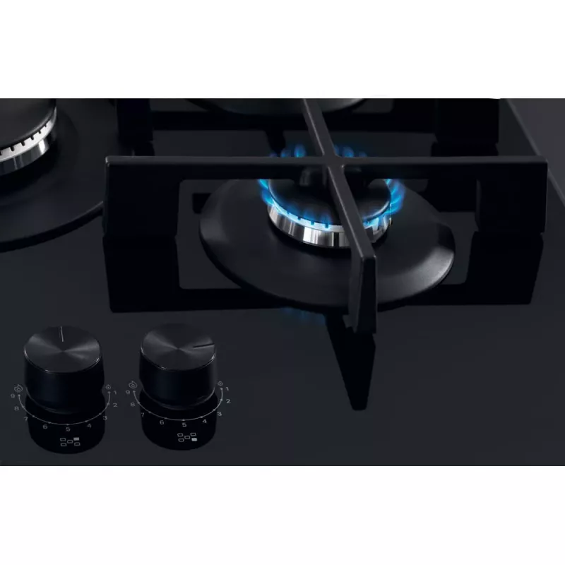 Whirlpool AKWL 728/NB Schwarz Einbau 75 cm Gas 5 Zonen