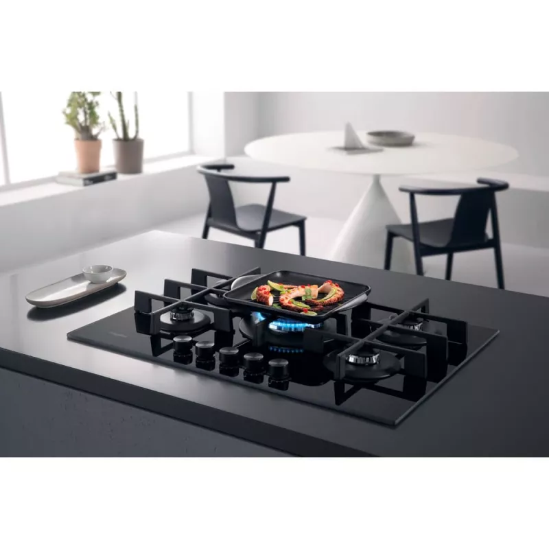 Whirlpool AKWL 728/NB Schwarz Einbau 75 cm Gas 5 Zonen