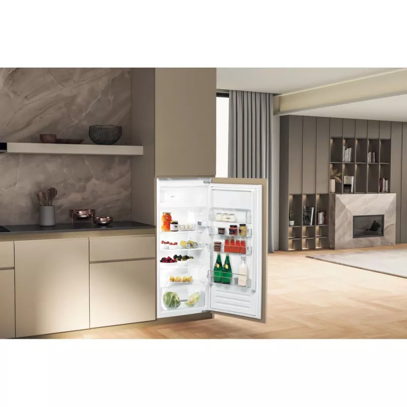 Whirlpool ARG 7342 Kühl-Gefrierkombination Einbau 189 L Weiß