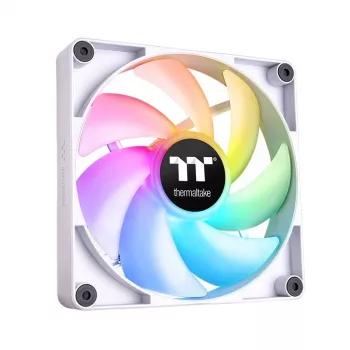 THERMALTAKE PC-Kühllüfter - CT120 ARGB Sync - 12 cm - Weiß - 2er-Pack