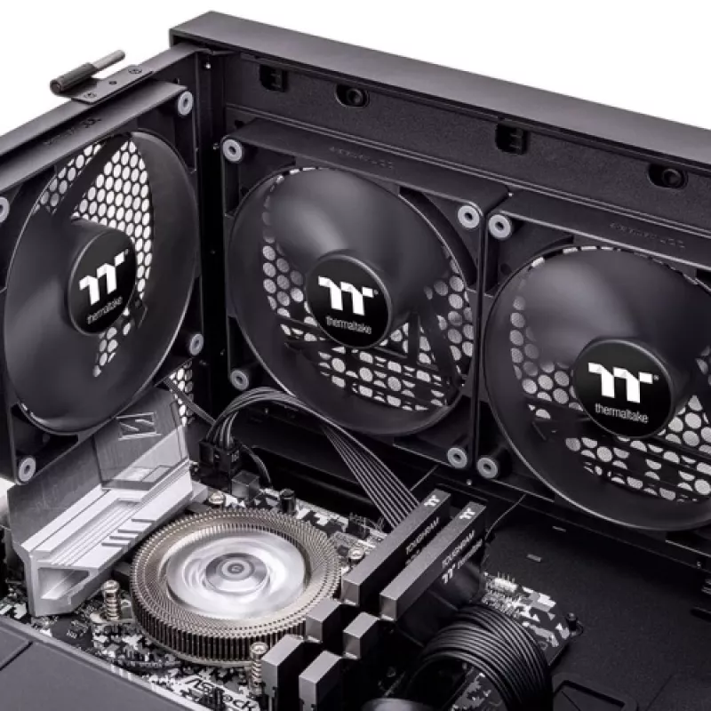 Thermaltake TOUGHFAN 14 Pro Gehäuselüfter, 140 mm, Schwarz