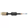 Hama 00205026 HDMI-Kabel 3 m HDMI Typ A (Standard) Schwarz, Pink