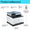HP Color LaserJet Pro MFP 3302fdn, Laser, Farbdruck, 600 x 600 DPI, A4, Direktdruck, Blau