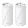 TP-Link BE19000 Whole Home Mesh Wi-Fi 7 System (Tri-Band), Weiß, Intern, Mesh-System, CE: