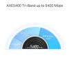TP-Link AXE5400 Whole Home Mesh Wi-Fi 6E System (Tri-Band), Weiß, DECO XE75 PRO (3-PACK)