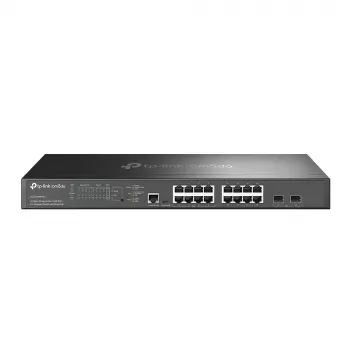 TP-Link Omada 16-Port 2.5G und 2-Port 10GE SFP+ L2+ Managed Switch mit 8-Port PoE+