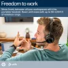 HP Poly Voyager 4320-M Microsoft Teams zertifiziertes Headset +BT700 Dongle +Ladestation