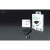 i-tec CADUAL4KHDMI USB-A/USB-C Dual 4K/60 Hz HDMI Videoadapter, 2x HDMI-Buchse, 0,27 m, 3840 x 2160, Schwarz