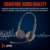 HP Poly Blackwire 3225 Stereo-USB-C-Headset +3,5-mm-Klinkenstecker +USB-C/A-Adapter