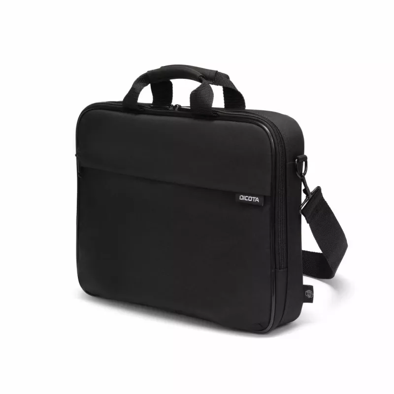 DICOTA Top Traveller ONE D32099-RPET Notebooktasche 15-17,3 Zoll, 300D recyceltes PET-Polyester, Schwarz